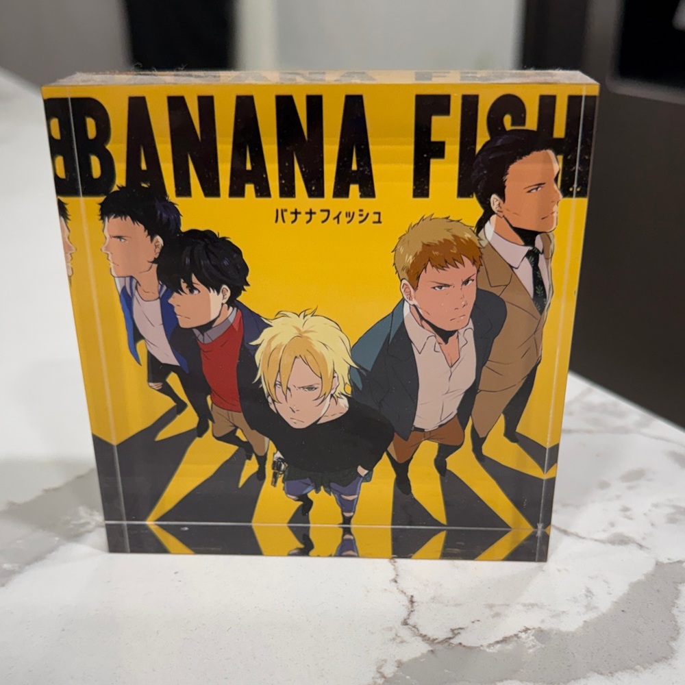 Banana Fish Acrylic Block